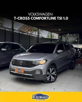 VOLKSWAGEN T-CROSS 1.0 200 TSI TOTAL FLEX COMFORTLINE AUTOMÁTICO VOLKSWAGEN T-CROSS 1.0 200 TSI TOTAL FLEX COMFORTLINE AUTOMÁTICO